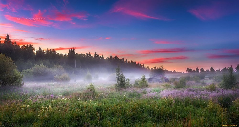 Утренний пейзаж