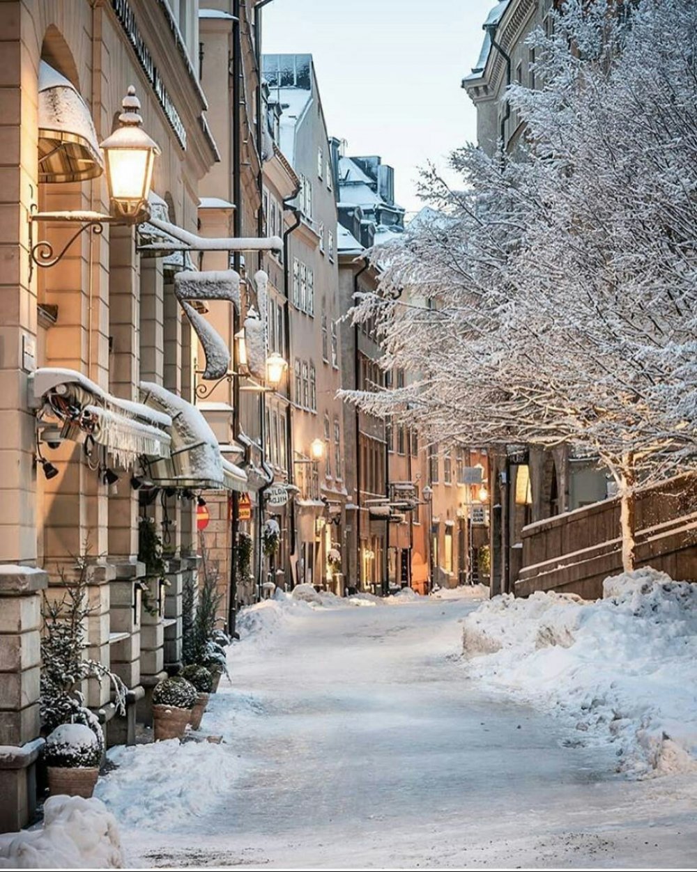 Хельсинки зима