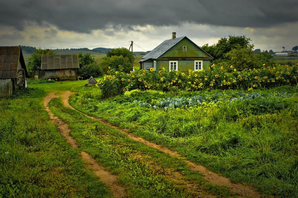 Поселок русская деревня