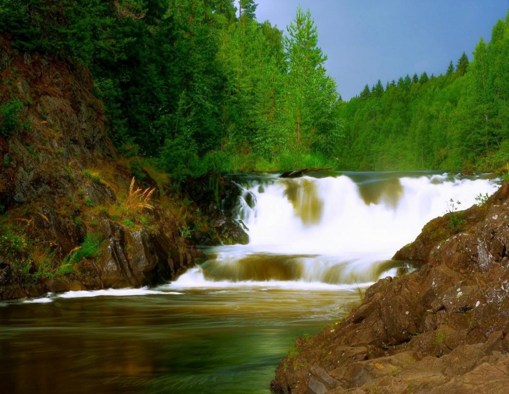 Водопад Кивач