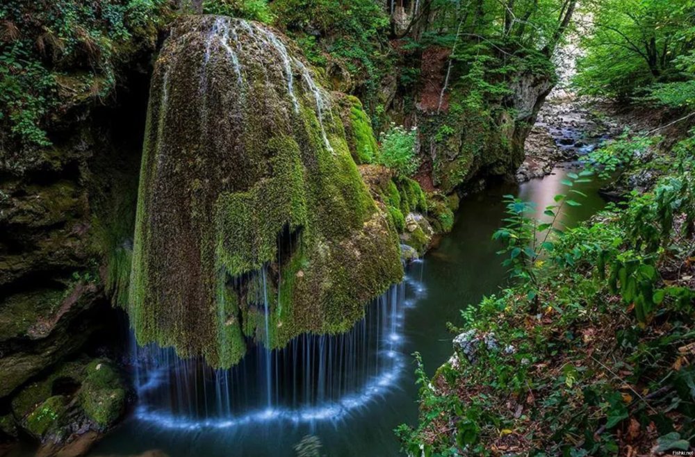 Каскадный водопад Бигар, Румыния