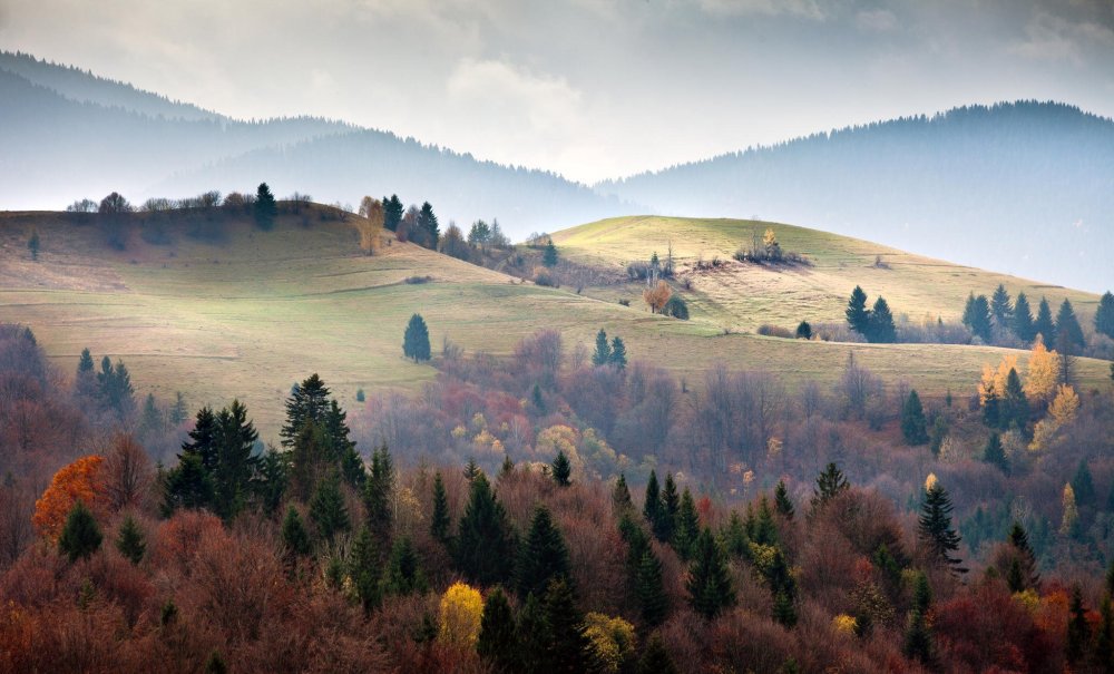 Словакия Карпатские горы