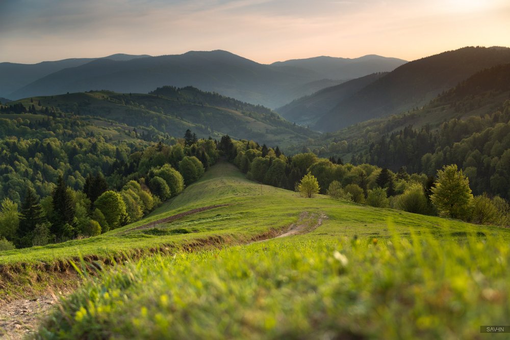 Горы Карпаты Украина