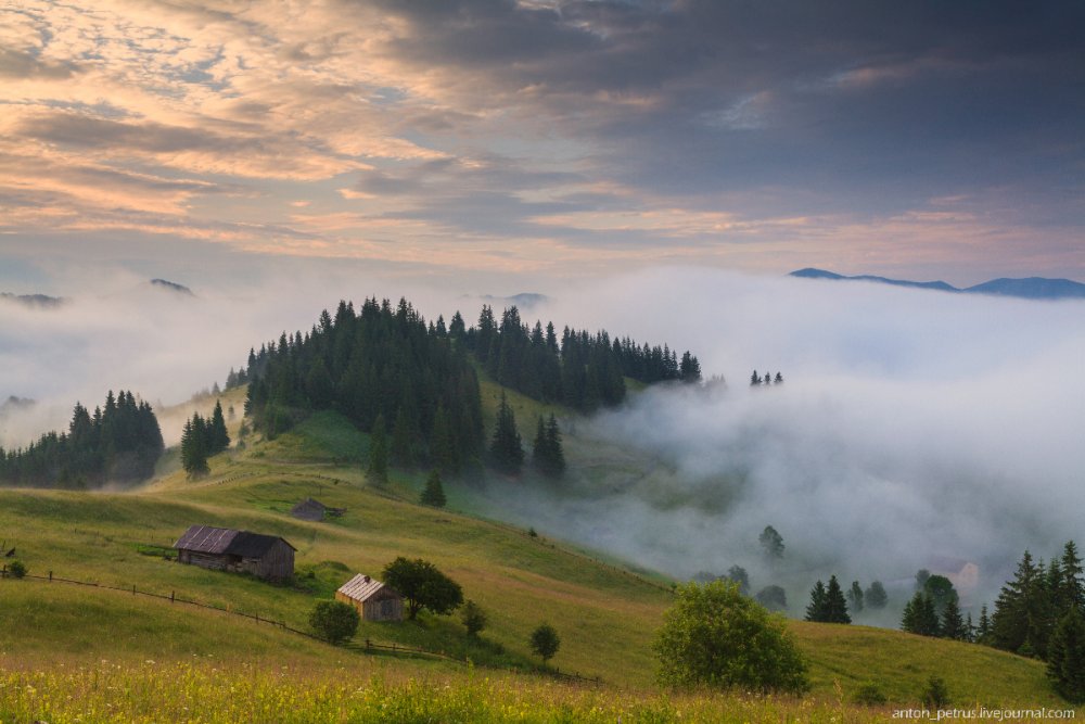 Дземброня село Карпаты Украина