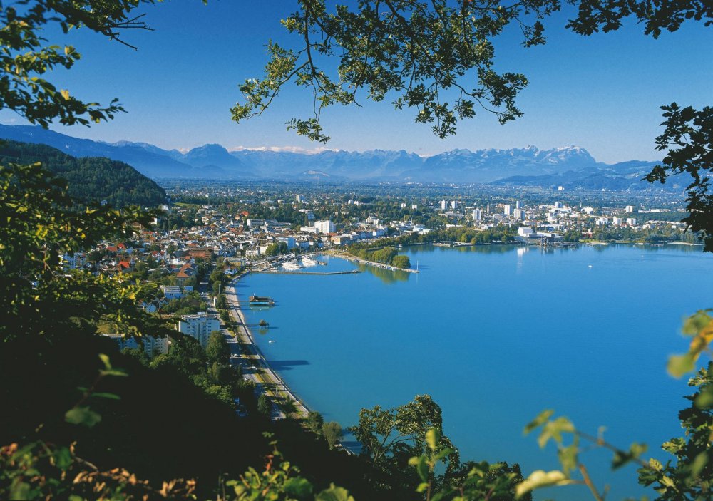 Bodensee на карте Германии