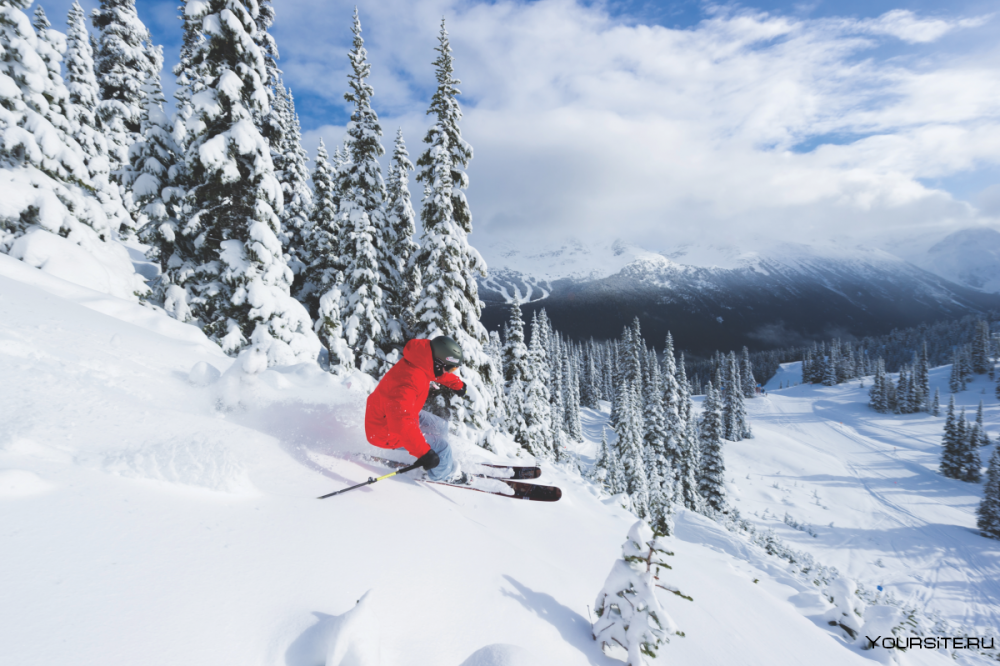 Whistler Blackcomb горнолыжный курорт