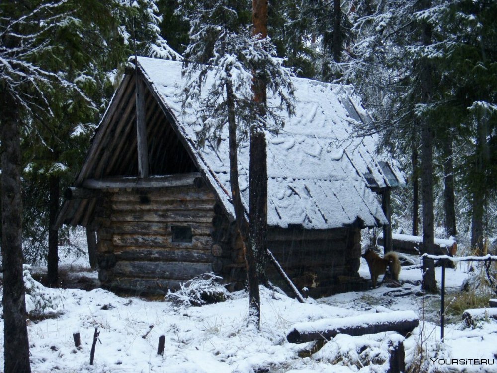 Заимка зимовье Томск