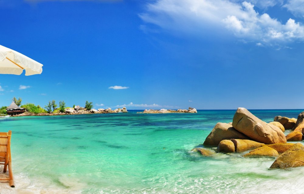 Карибское море пляж релакс