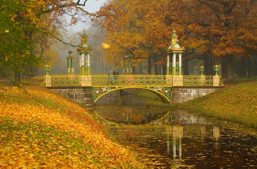 Александровский парк Санкт-Петербург осень