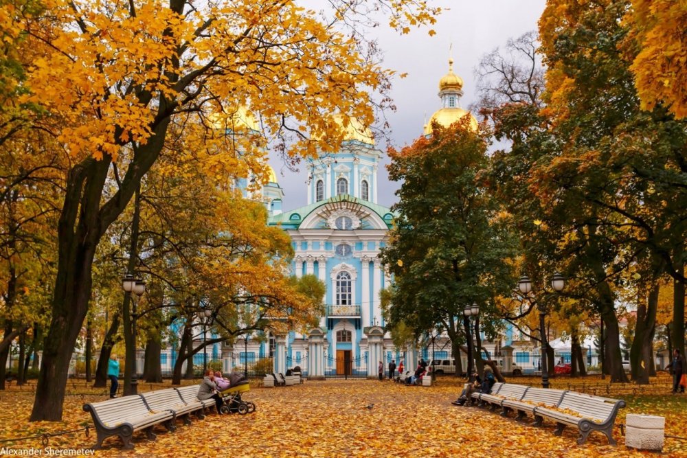 Никольский собор СПБ.осень