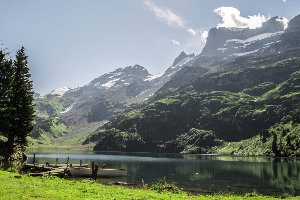 Озеро Зееальп, Швейцария