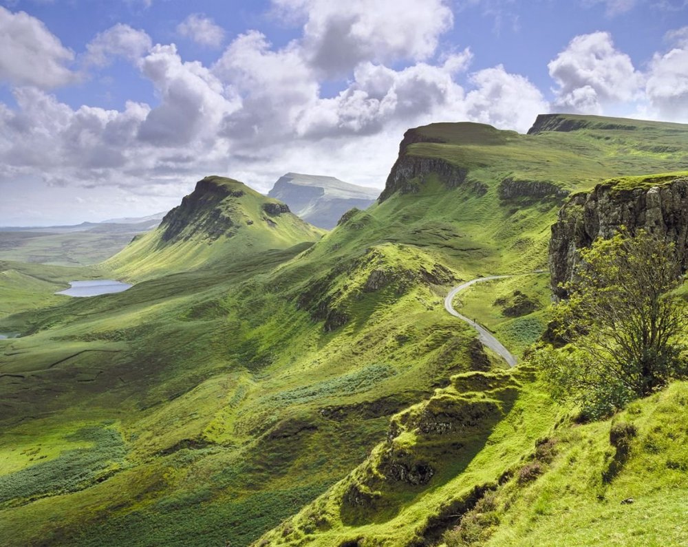 Quiraing Valley, Skye Island, Шотландия