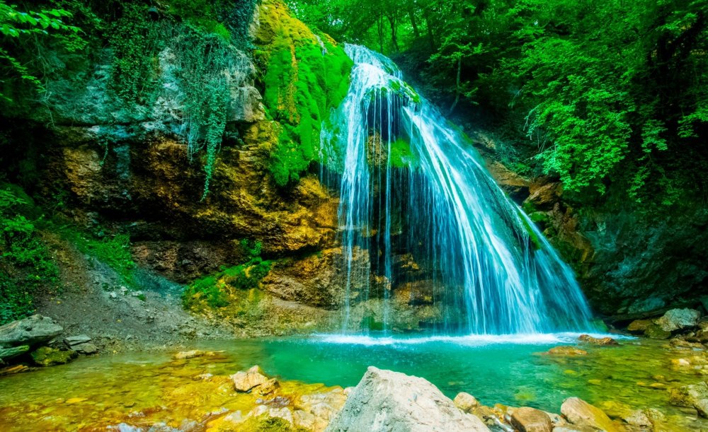 Алушта водопад Джур-Джур