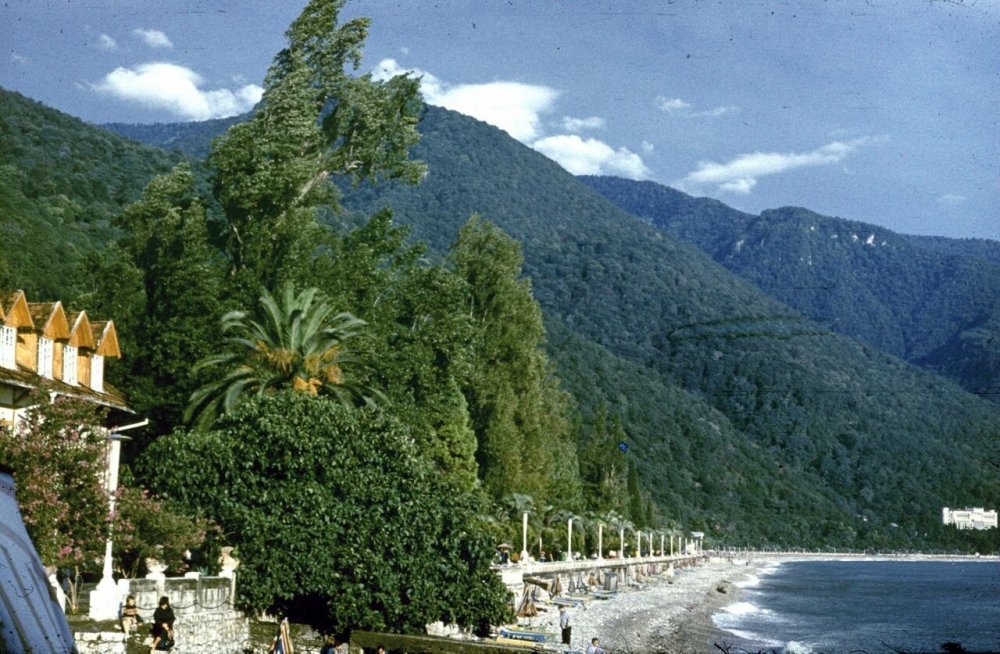 Поселок гантиади Абхазия