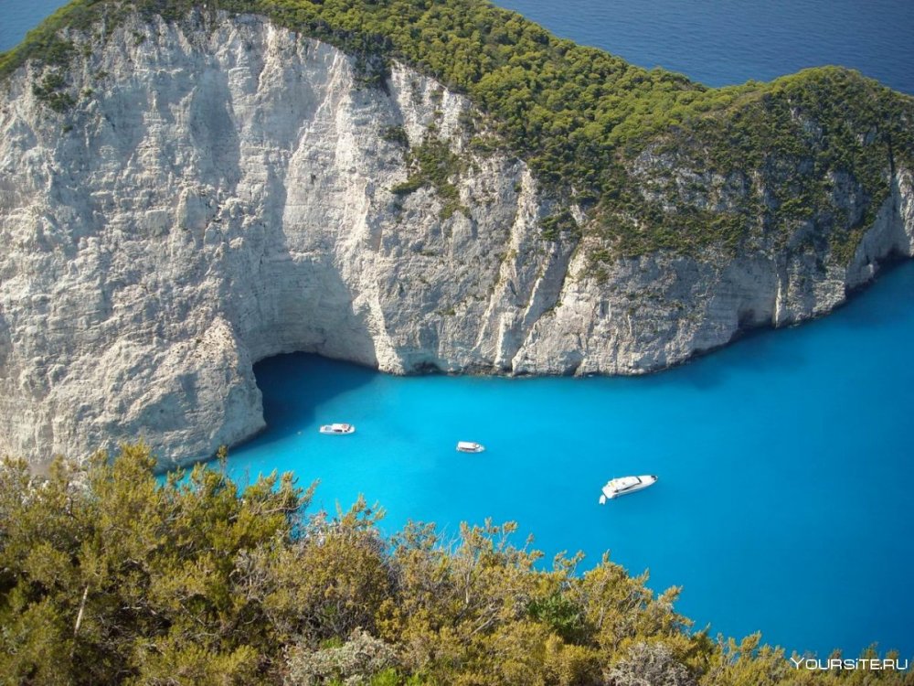 Голубая пещера Греция Закинтос