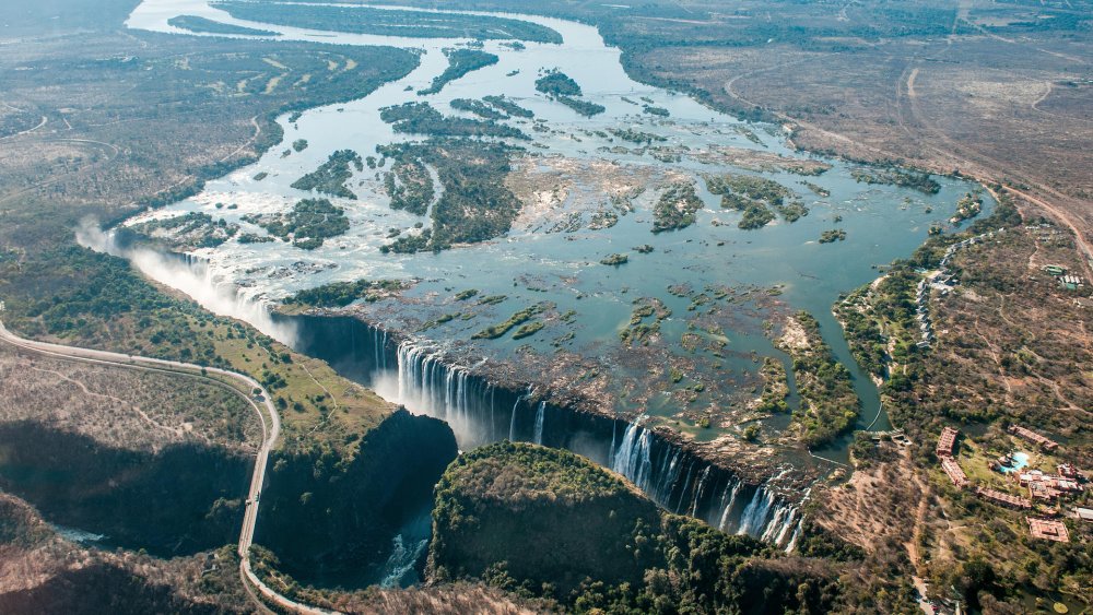 Водопад Виктория на реке Замбези