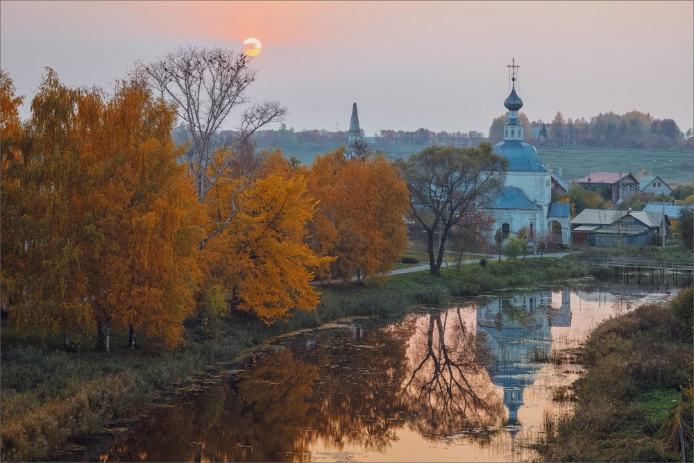 Осень храм Торжок