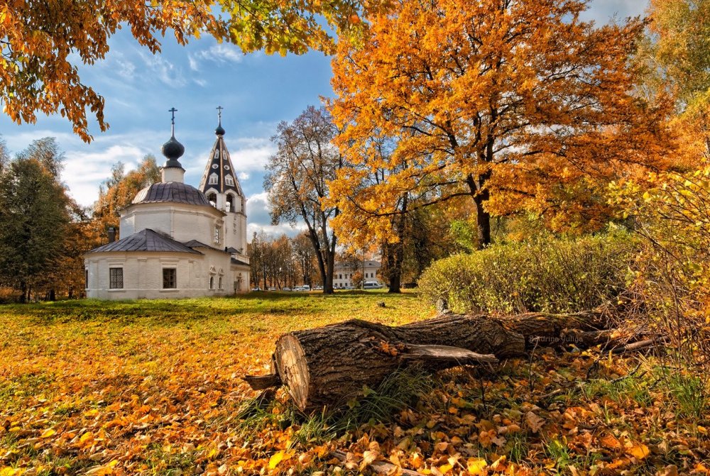 Осенний Плес золотой Плес