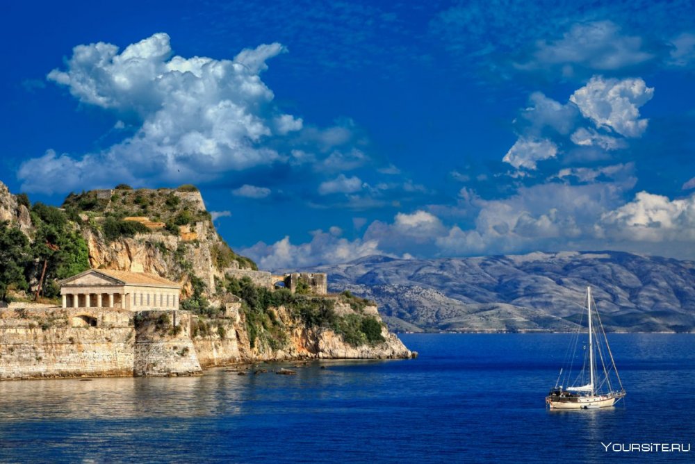 Греческий остров Корфу
