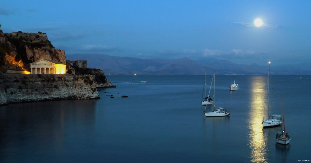 Ионическое море Корфу