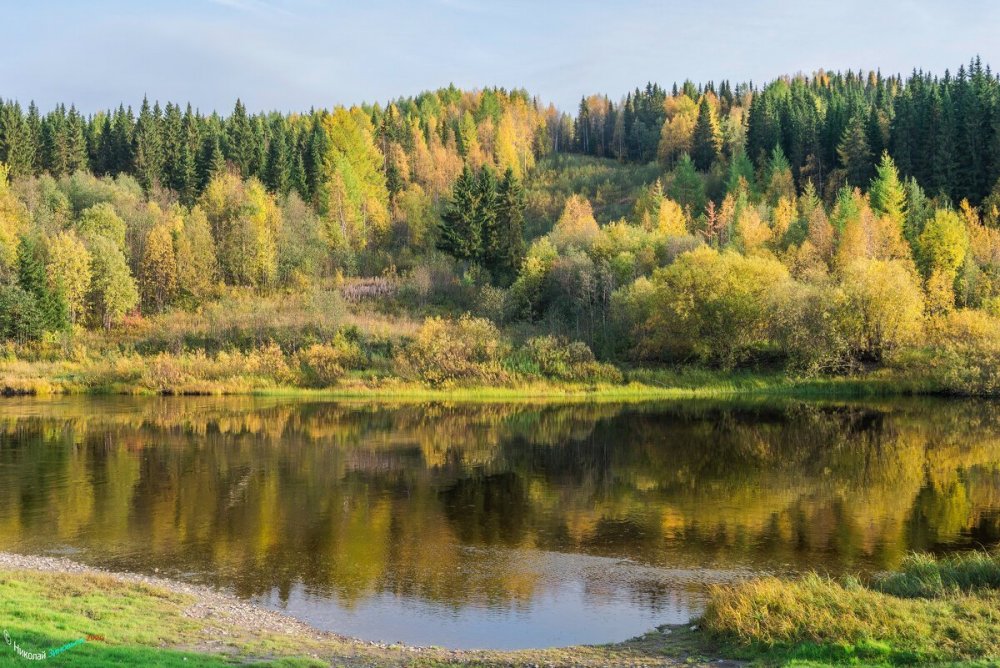 Река Ухта Республика Коми