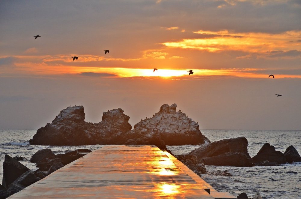 Рассвет в Алуште