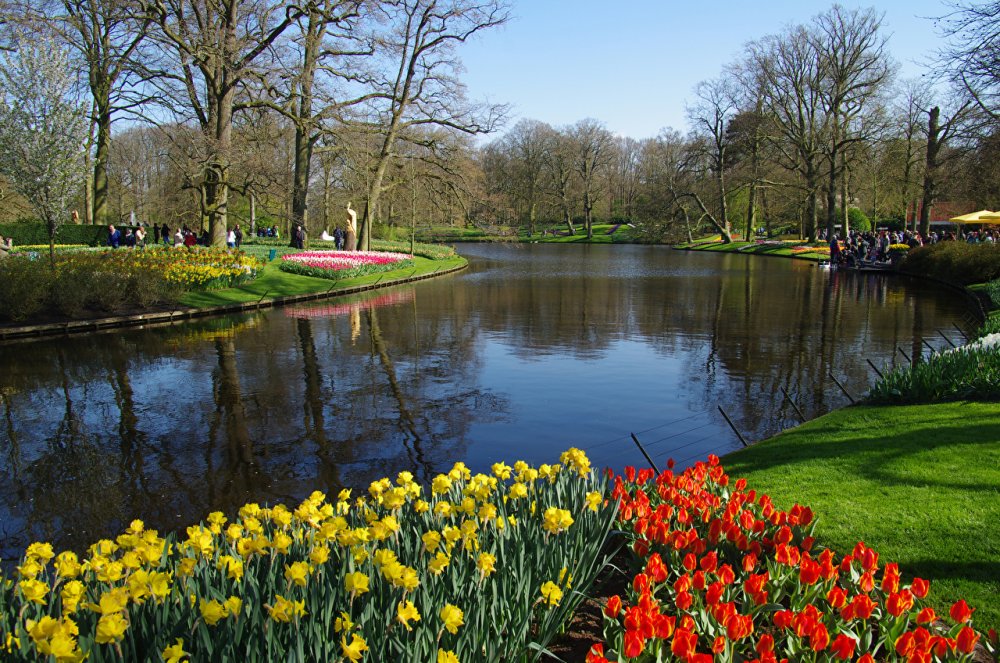 Парк «Кекенхоф» (Keukenhof) летом