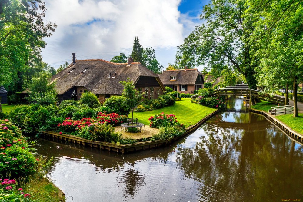 Деревня Гитхорн (Giethoorn)