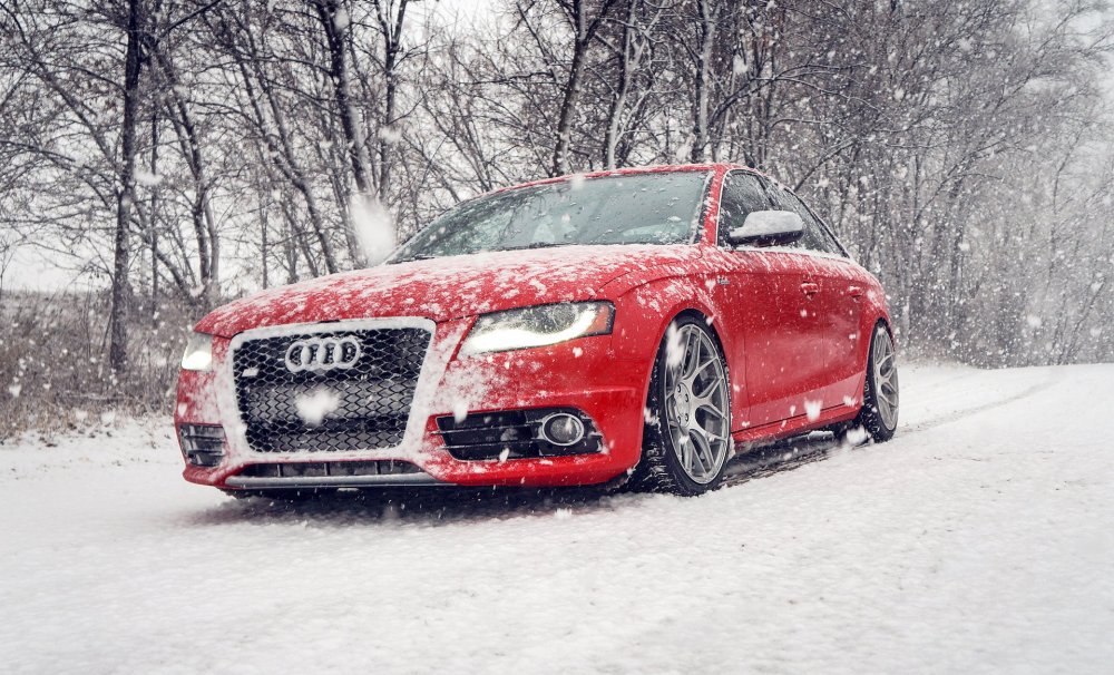Audi s4 зимняя