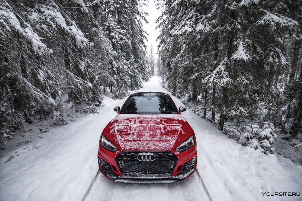 Audi rs5 Snow