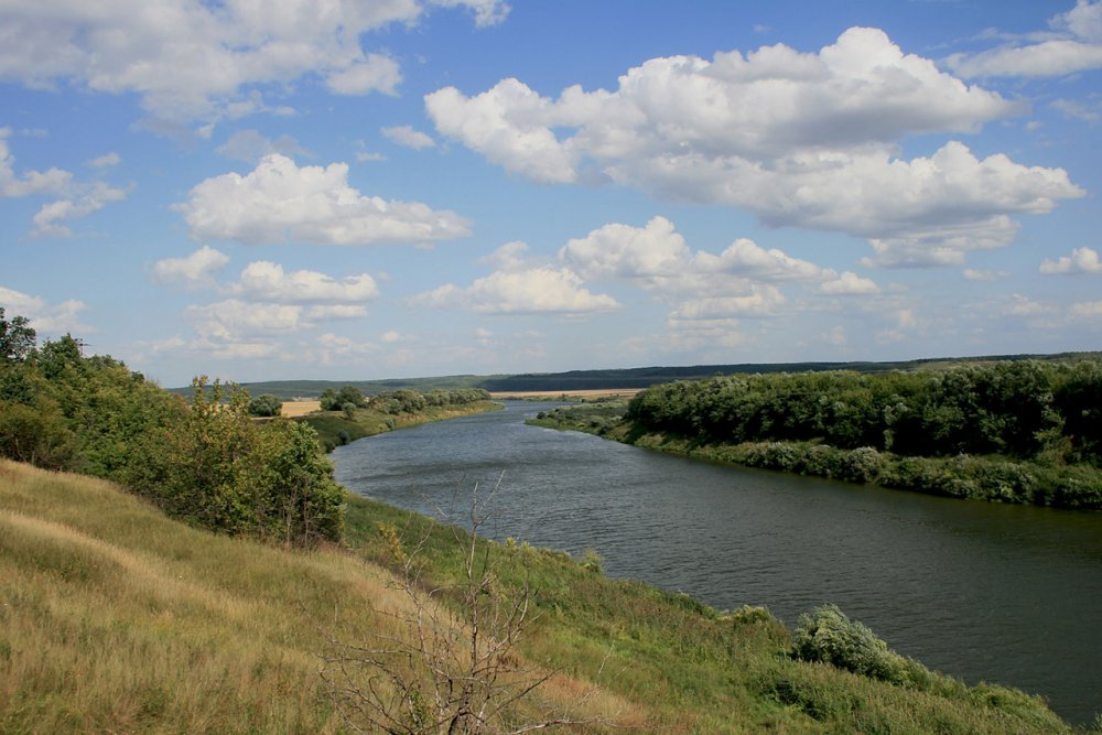 Село Сторожевое Воронежской области меловые горы