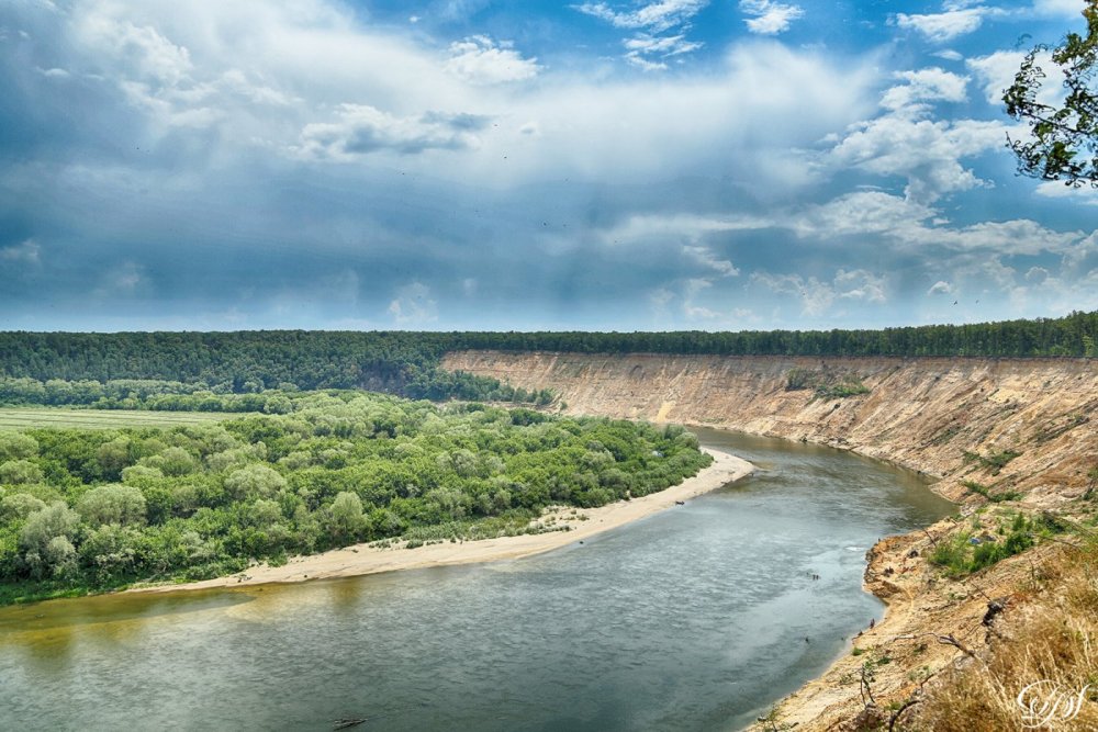 Река Дон, Кривоборье, Воронежская область