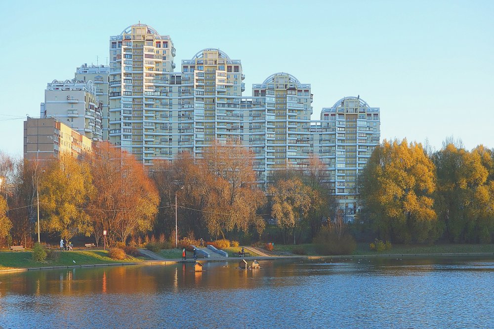 Парк Борисовские пруды Москва