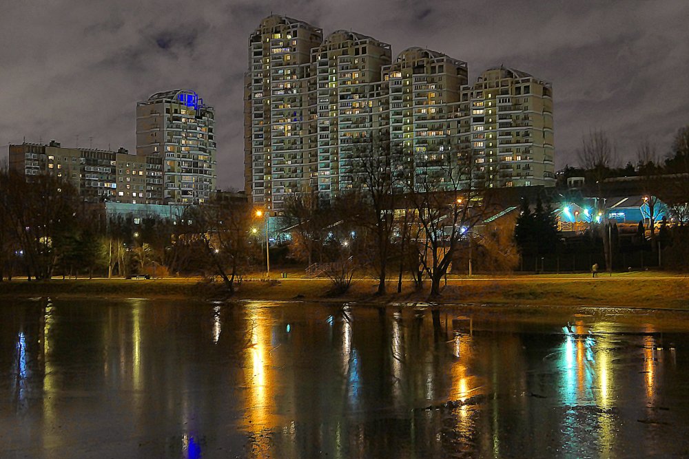 Мосфильмовский пруд Москва