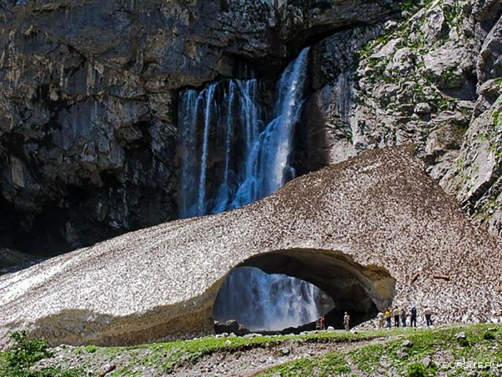 Гегский водопад Абхазия