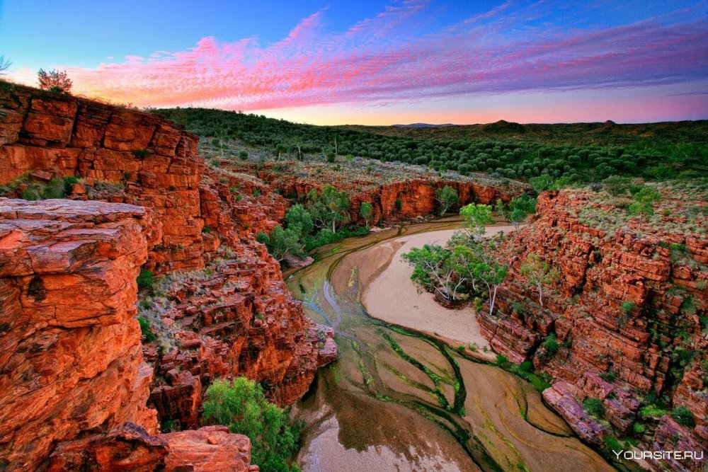 Кингс каньон в Австралии