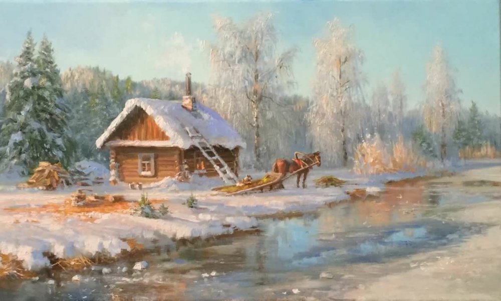 Владимир Жданов зима
