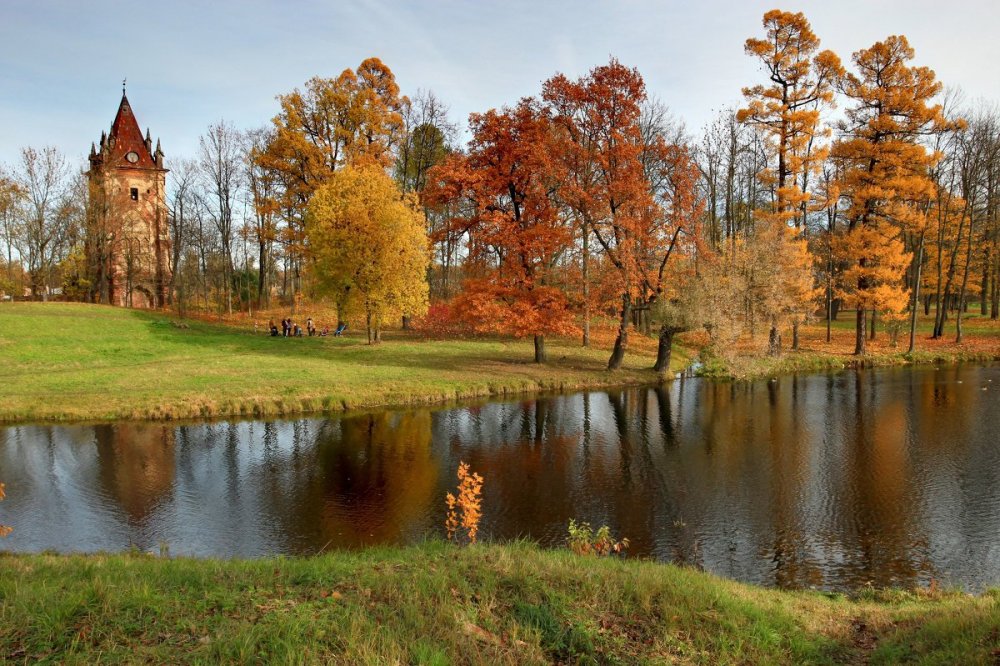 Царское село осень