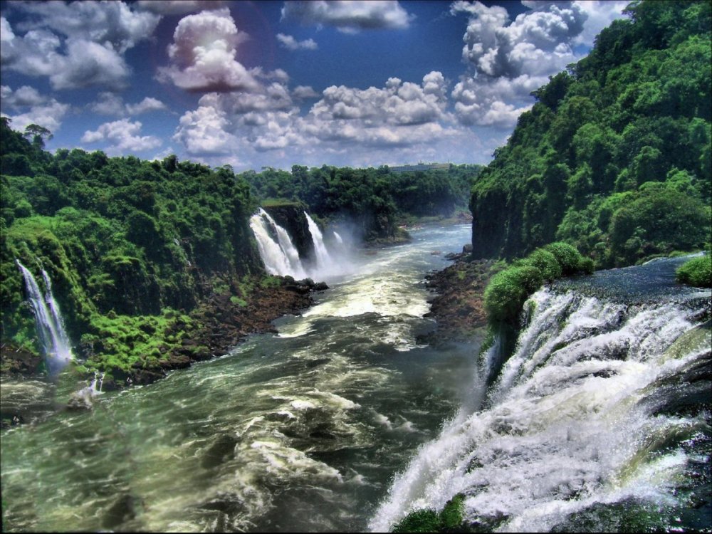 Игуасу водопад 5k