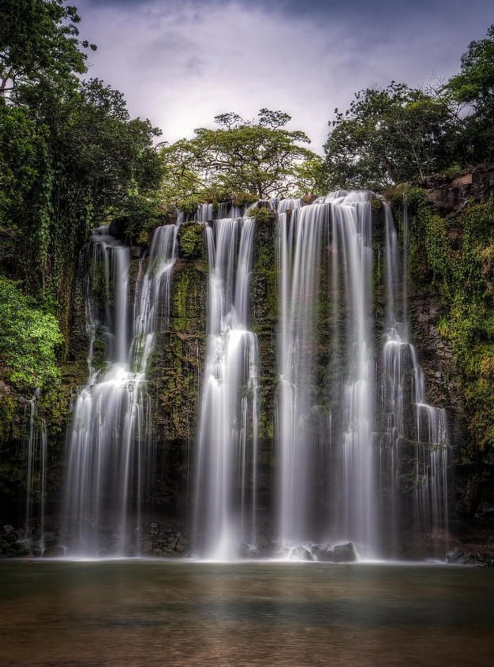 Природа амазонки водопада