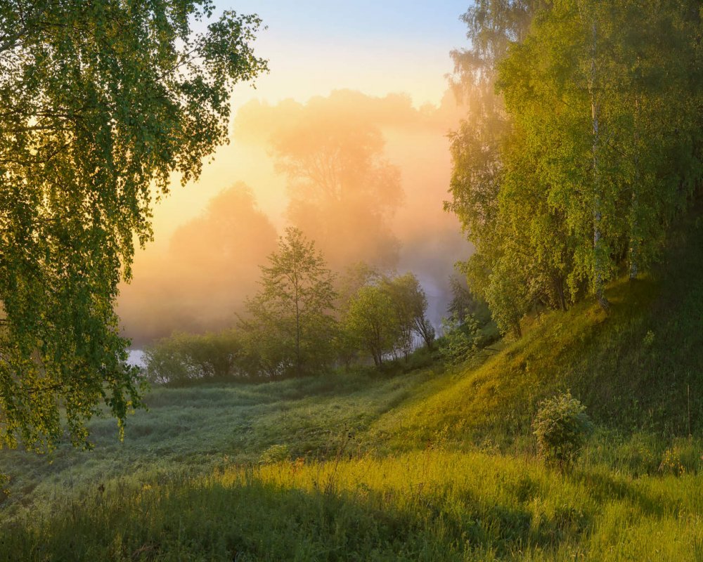 Утренний пейзаж