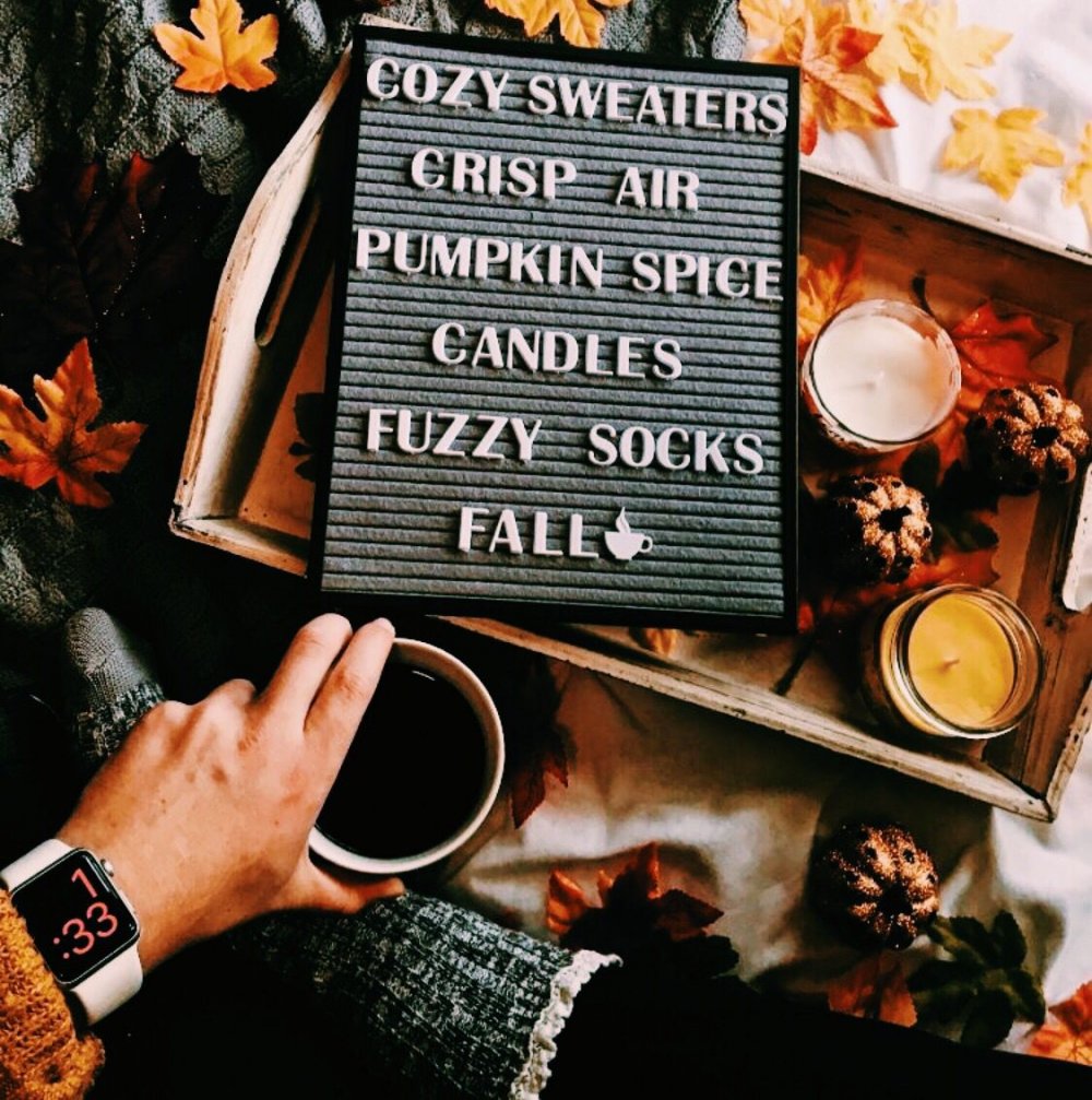 Autumn cozy quotes