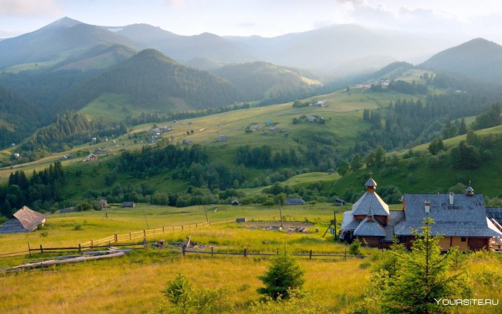 Карпатские горы Румыния