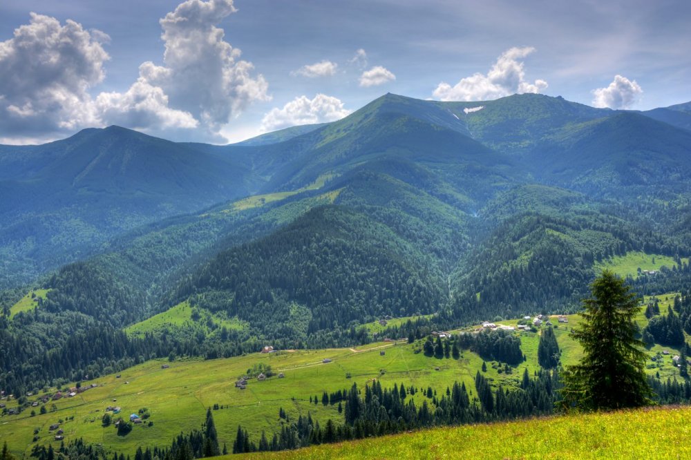 Словакия Карпатские горы