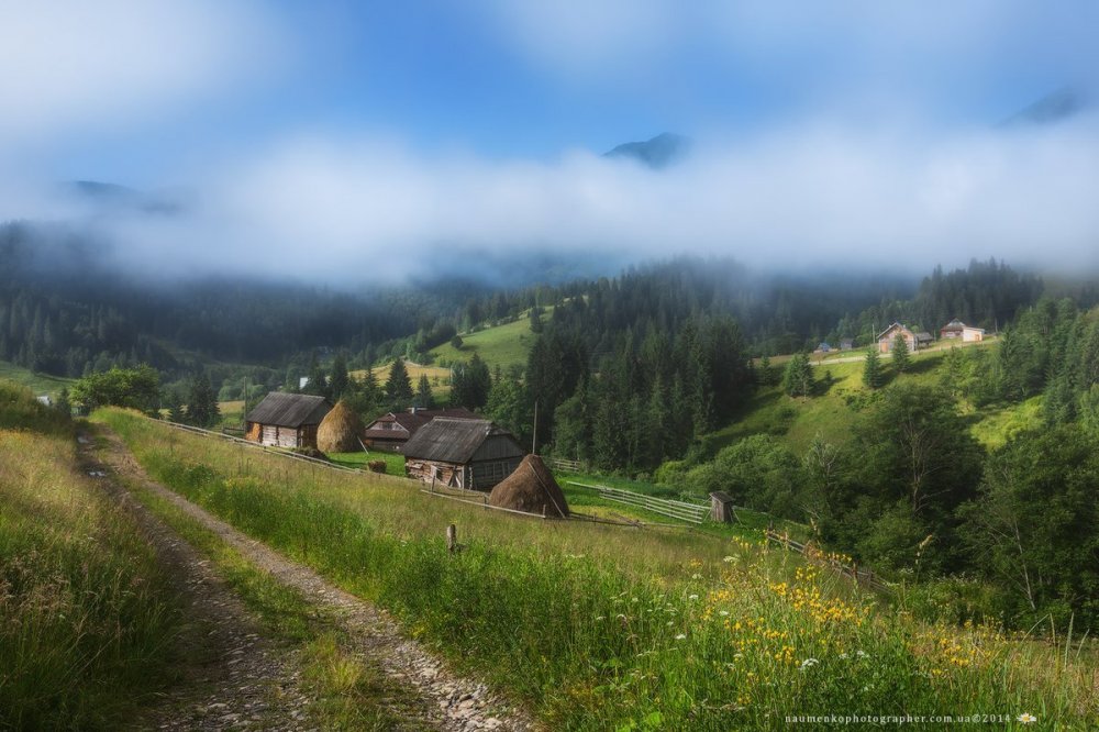 Дземброня село Карпаты Украина