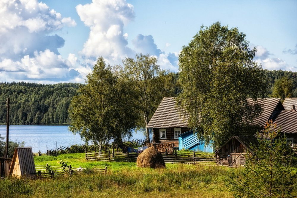 Поселок русская деревня