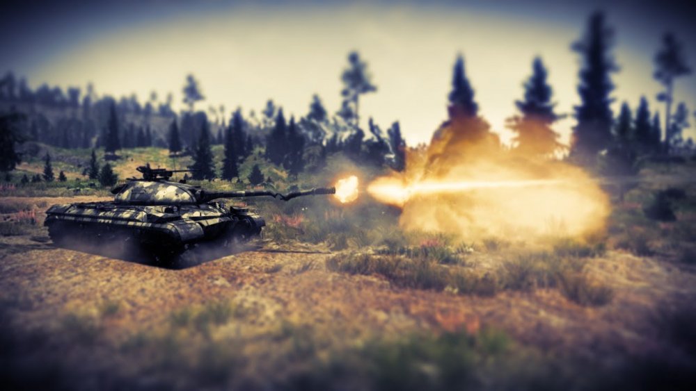World of Tanks закат