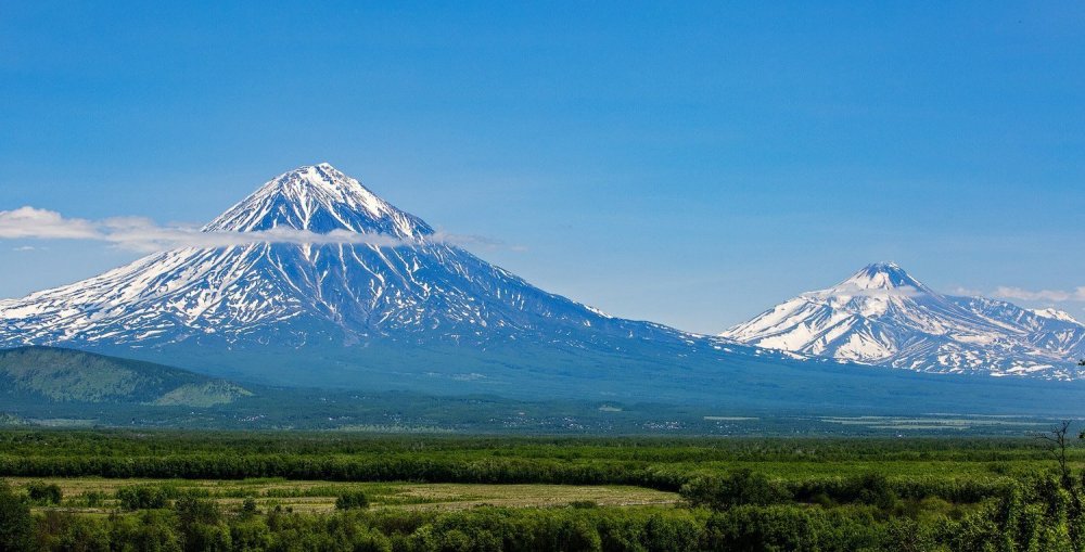 Ключевская сопка вулкан, россия