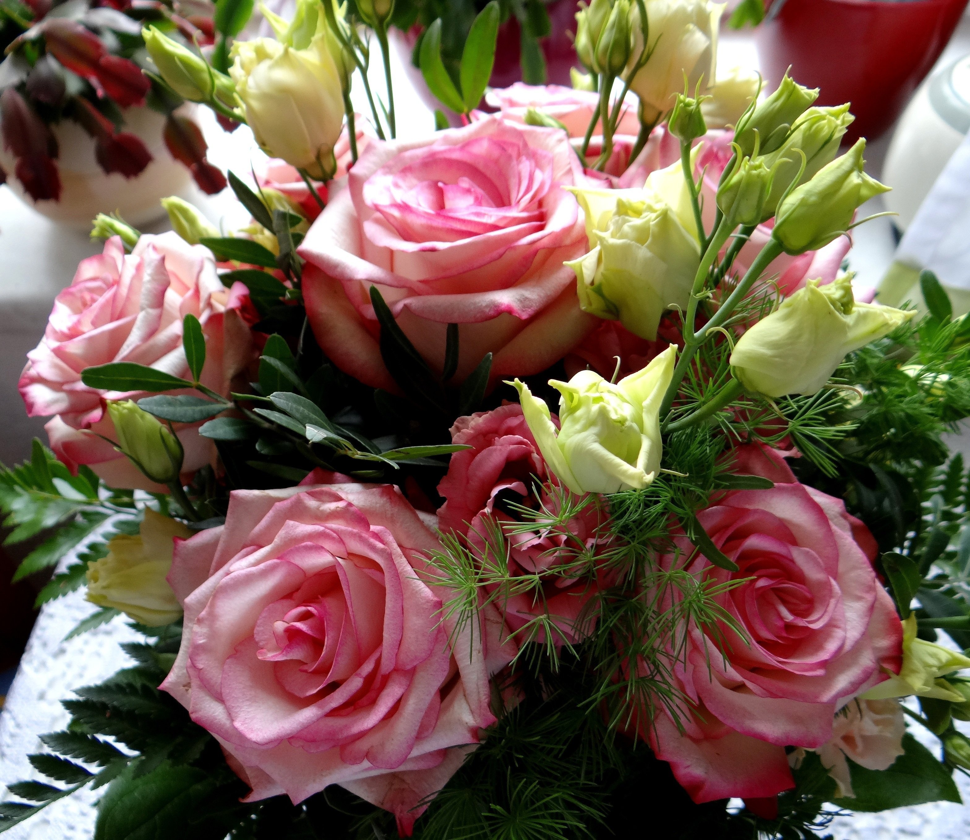 Красивый букет из роз фото натуральное