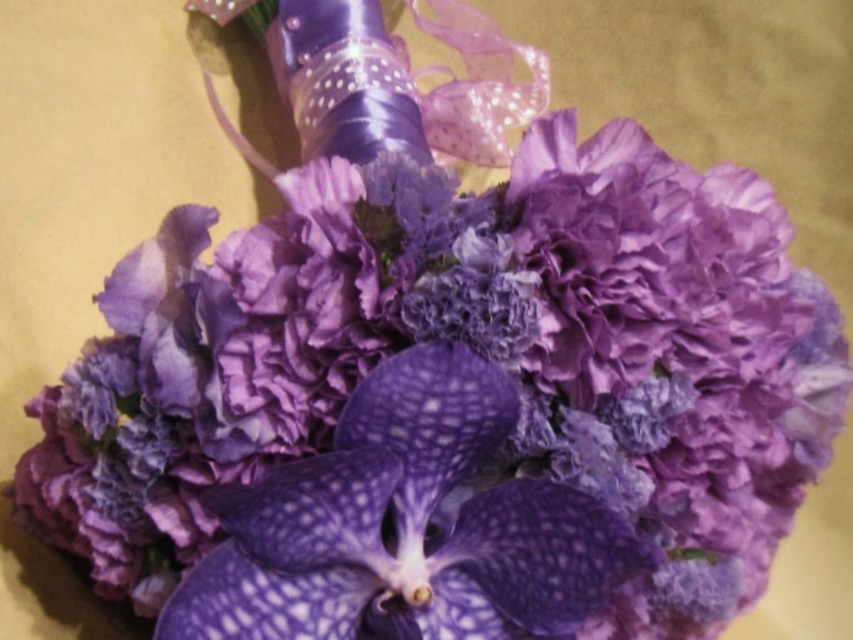 букеты с орхидеей ванда фото